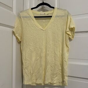 Tasc Yellow tee shirt